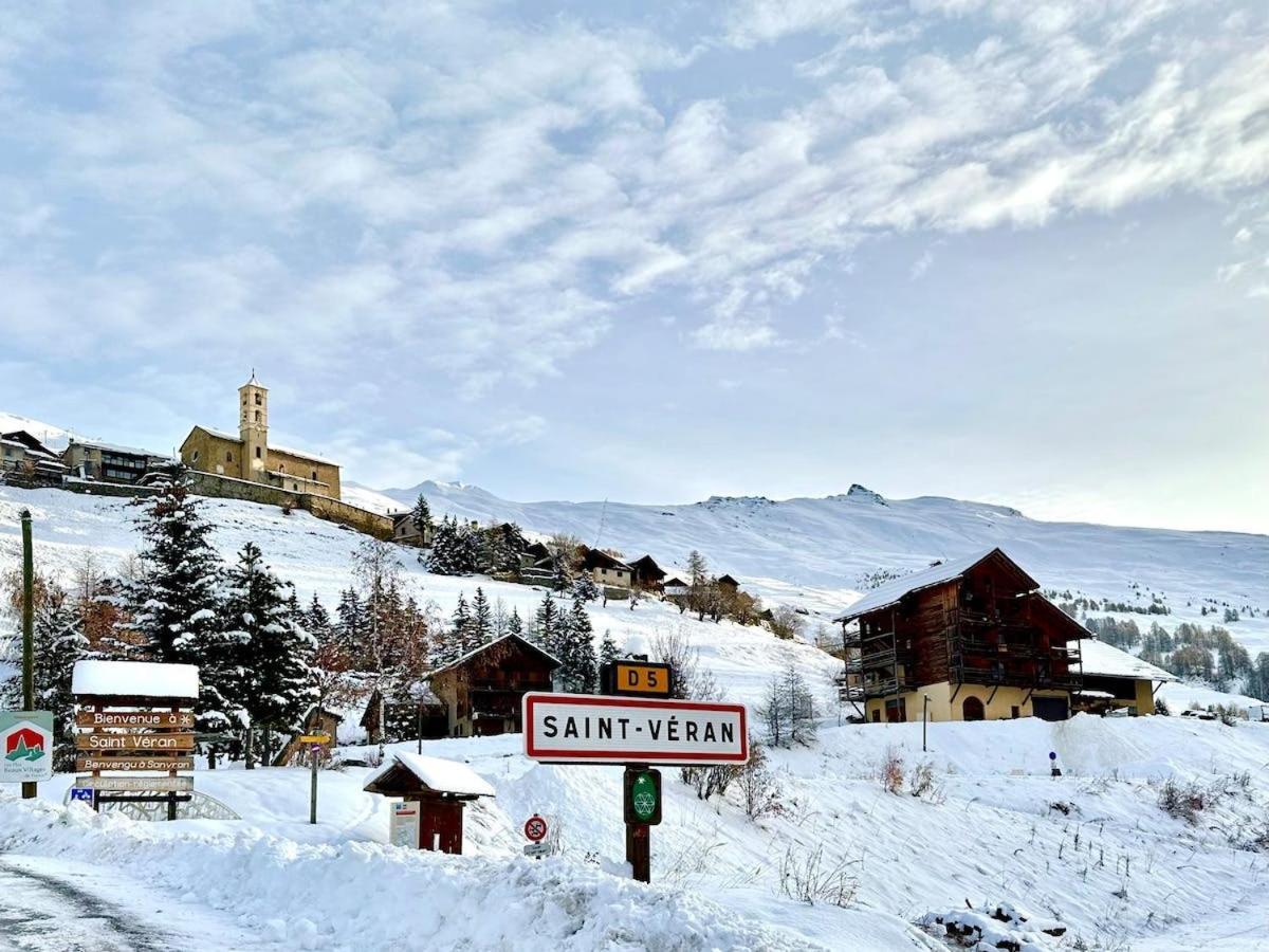 Casa-La Carotto Apart In Chalet Saint Veran المظهر الخارجي الصورة