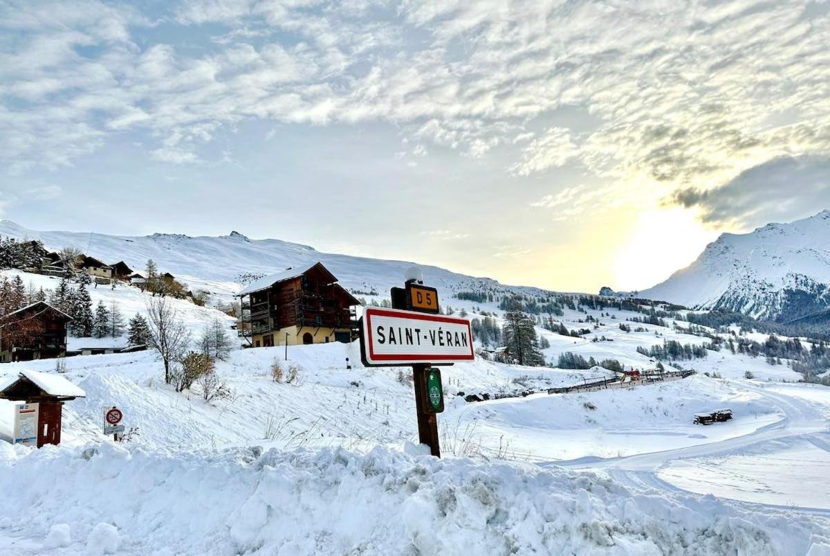 Casa-La Carotto Apart In Chalet Saint Veran المظهر الخارجي الصورة