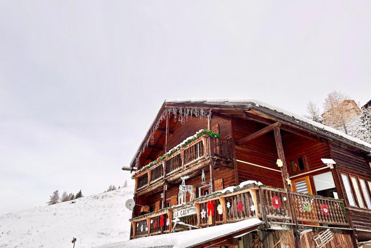 Casa-La Carotto Apart In Chalet Saint Veran المظهر الخارجي الصورة