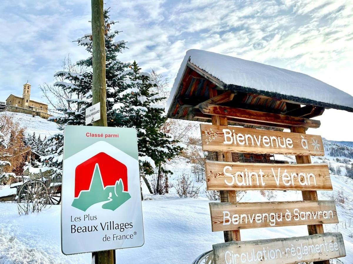Casa-La Carotto Apart In Chalet Saint Veran المظهر الخارجي الصورة